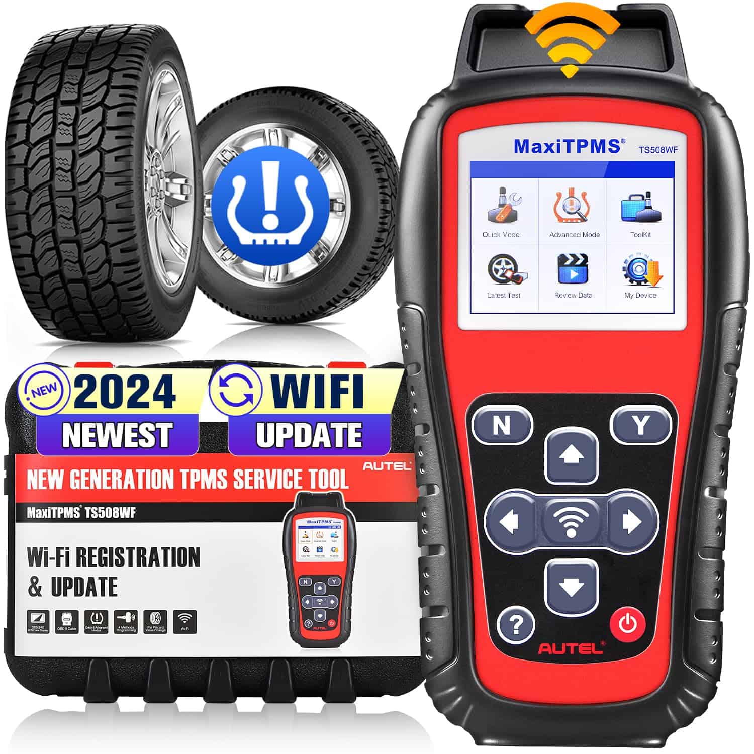 Herramienta de Reaprendizaje de TPMS Autel MaxiTPMS