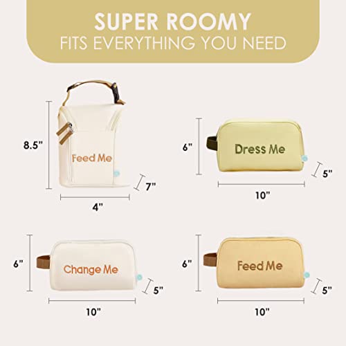 Organizador de pañales, biberones y suministros para bebés - Imagen 5