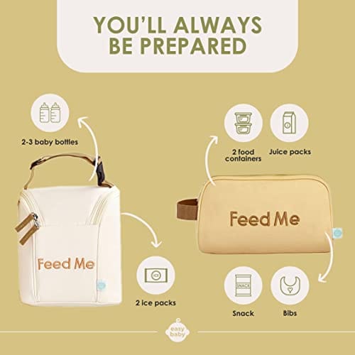 Organizador de pañales, biberones y suministros para bebés - Imagen 3