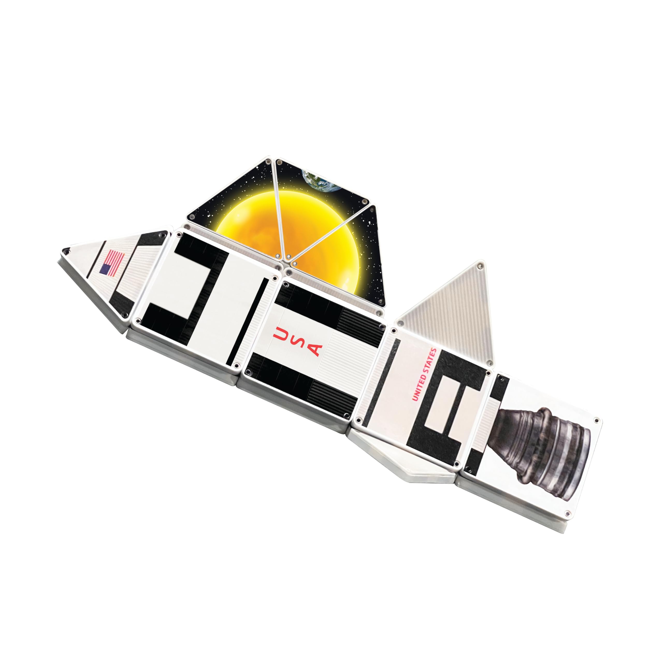 Set de Construcción de Estructuras Magna-Tiles CreateOn - Imagen 6