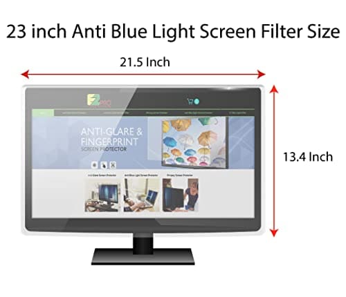 Filtro de Pantalla Premium Anti Luz Azul para Monitor de - Imagen 3