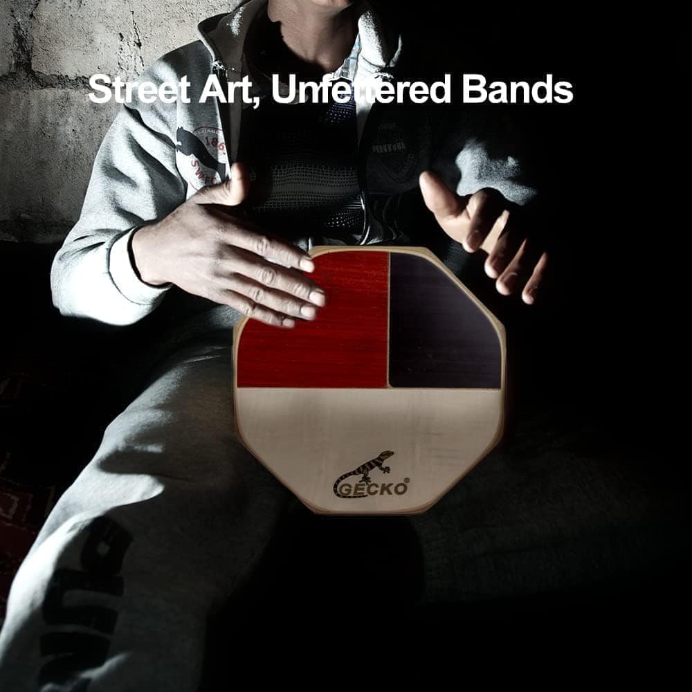 Cajón GECKO, Tambor Portátil con Bolsa de Almacenamiento, - Imagen 3