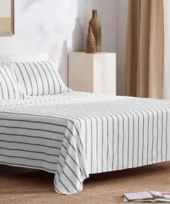 Juego de sábanas tamaño King SLEEP ZONE con estampado de