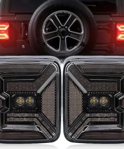 Luces traseras LED AUDEXEN compatibles con Jeep Wrangler JL