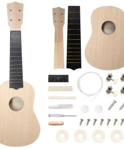 Kit de Ukulele DIY Soprano (21 pulgadas) Construye tu