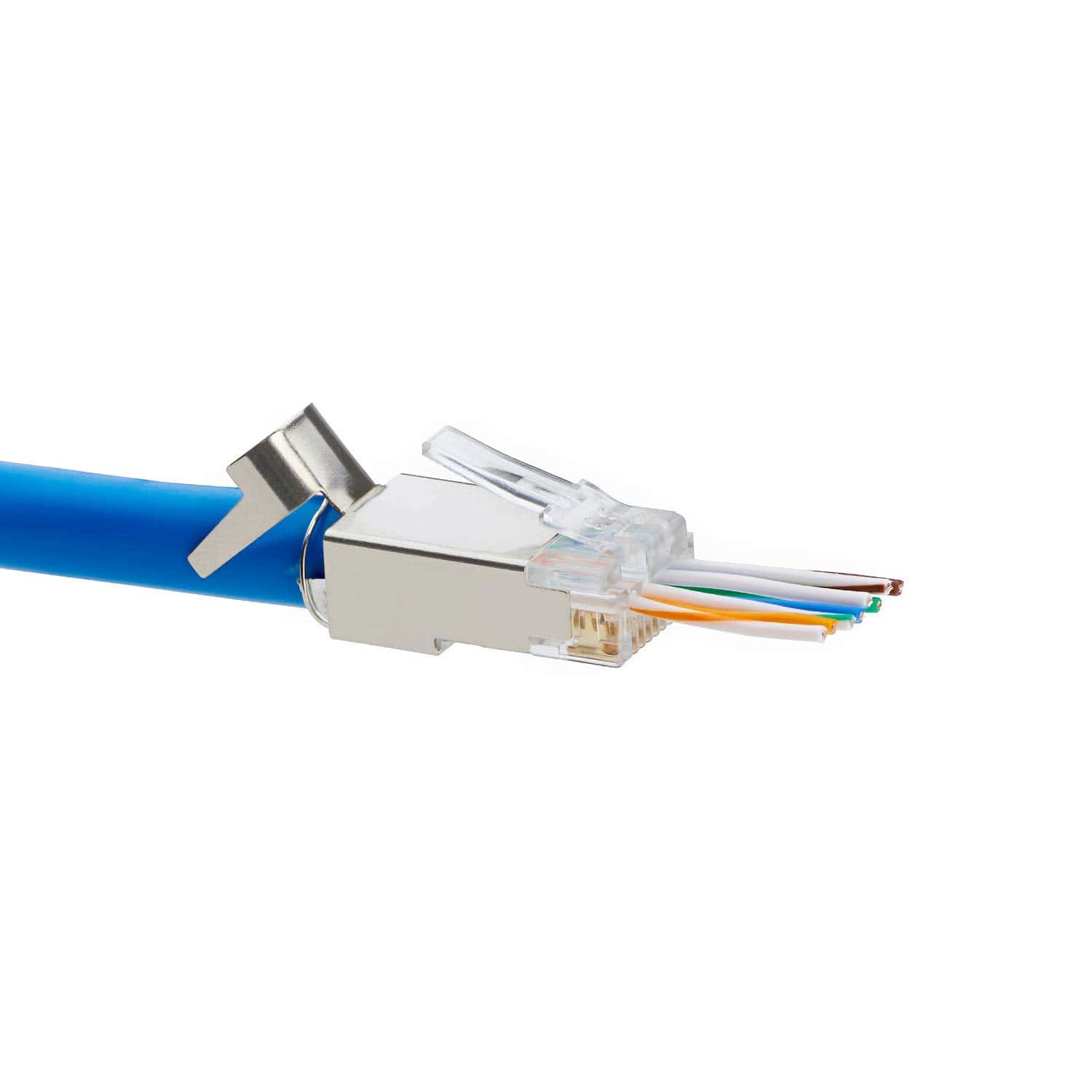 Conectores Modulares RJ45 para TrueCABLE Cat6/6A con Paso a