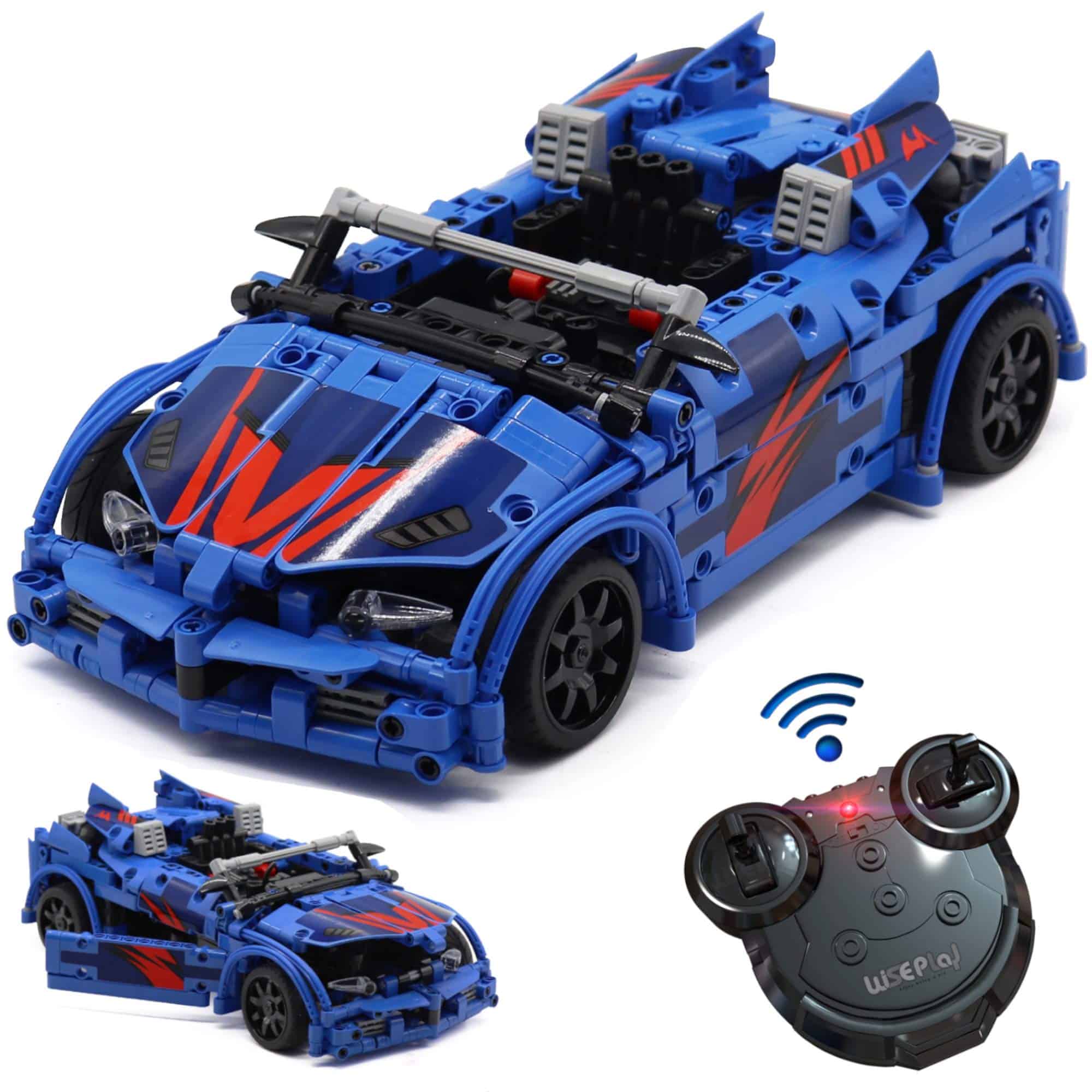 Kit de Construcción de Tu Propio Auto RC WISEPLAY para