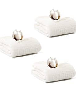 Toallas de baño de muselina Setaria Viridis para bebé - 3