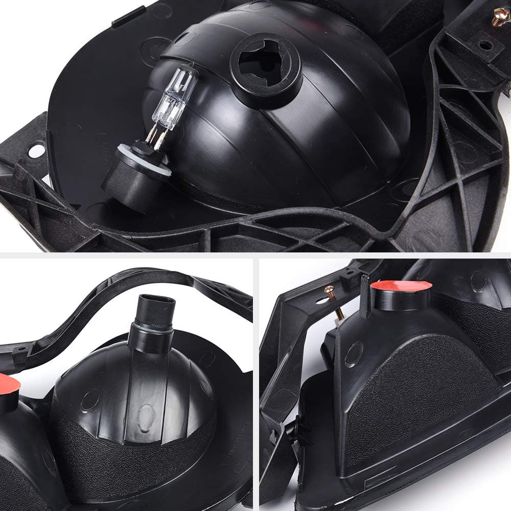 Luces antiniebla PIT66 Negras, Compatible con Chevy - Imagen 9