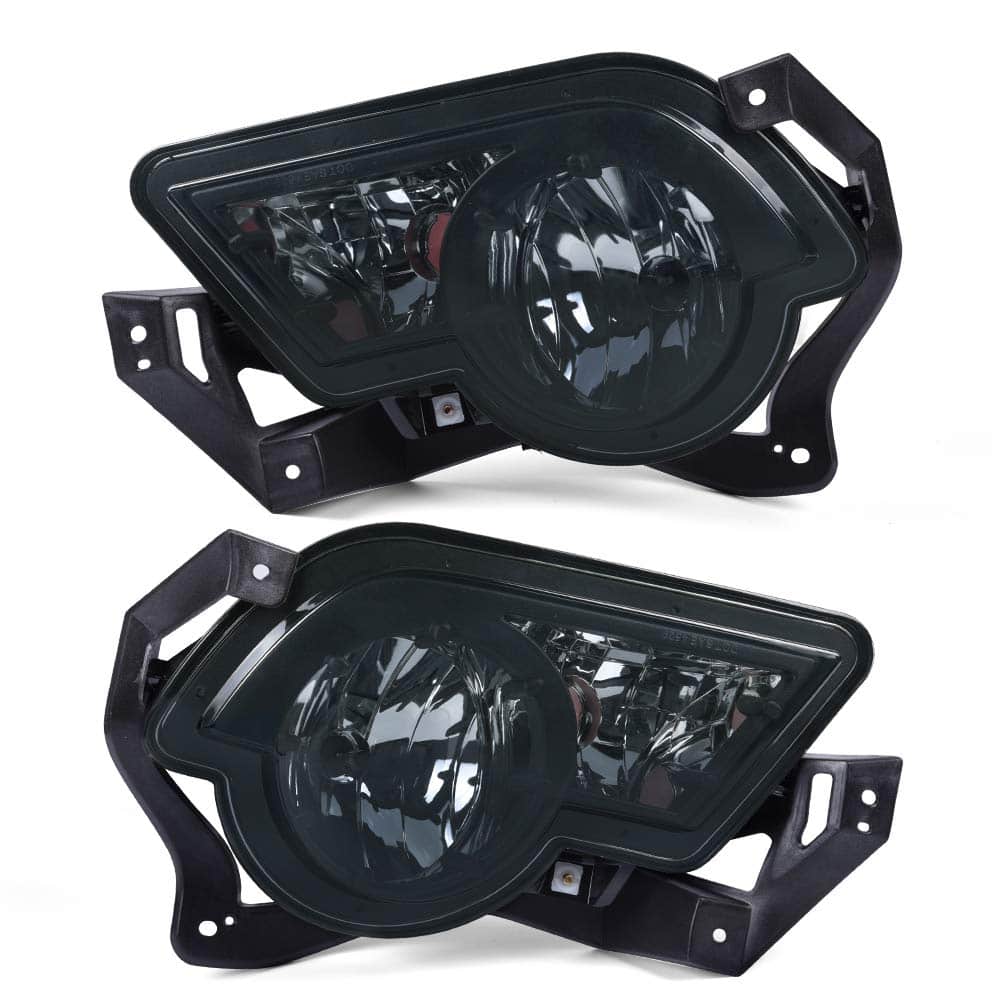 Luces antiniebla PIT66 Negras, Compatible con Chevy