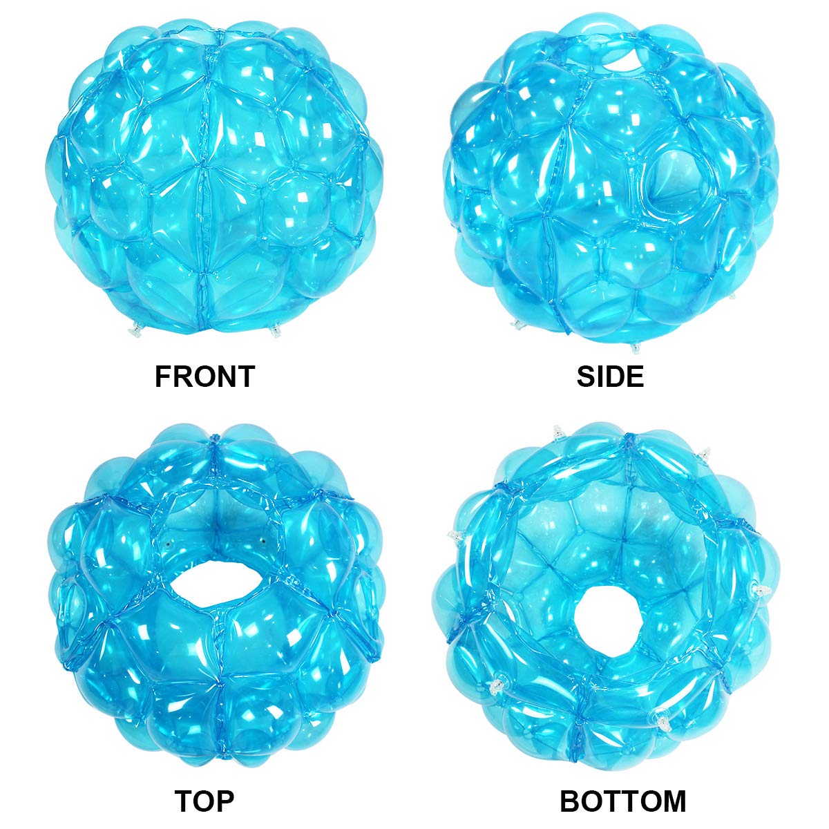 2 PC Kids Sumo Balls, Bumper Bounce Ball for Kids, Sumo - Imagen 8