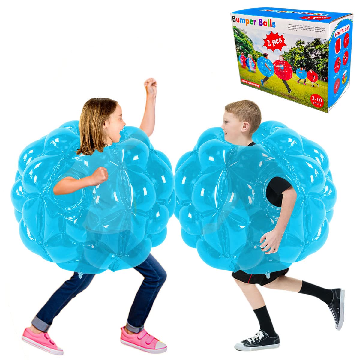2 PC Kids Sumo Balls, Bumper Bounce Ball for Kids, Sumo - Imagen 5