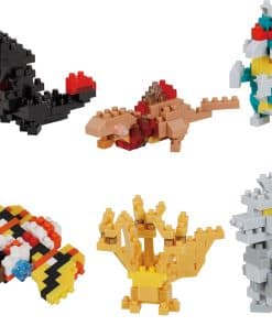 nanoblock - Conjunto Completo de Caja Sorpresa de Godzilla