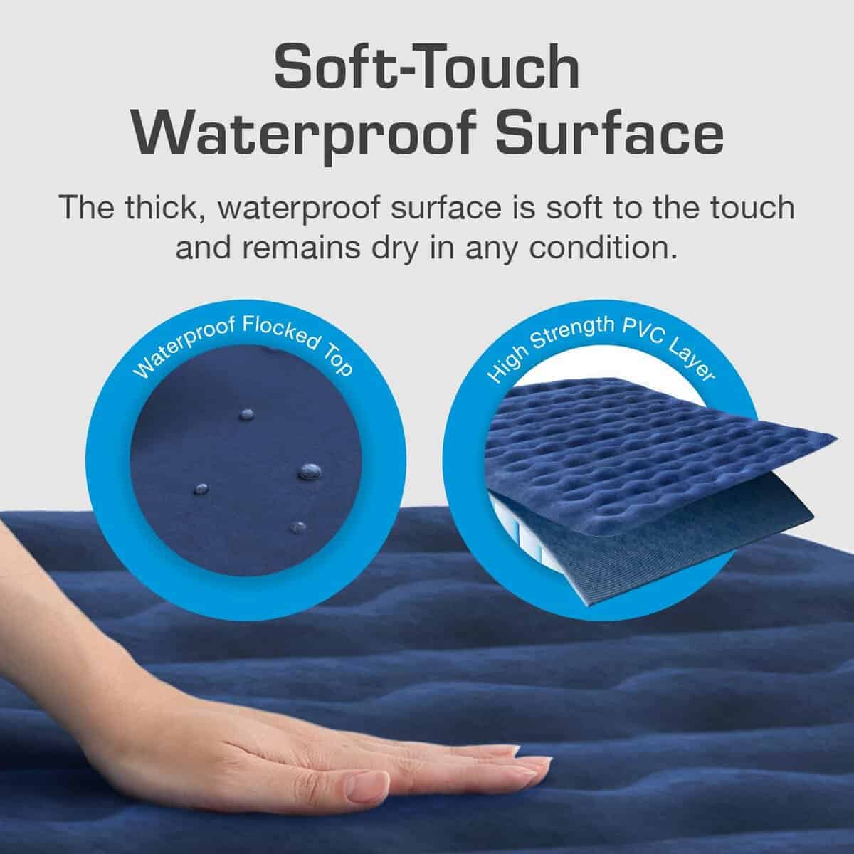 Colchón de aire de lujo para camping Active Era con bomba - Imagen 7