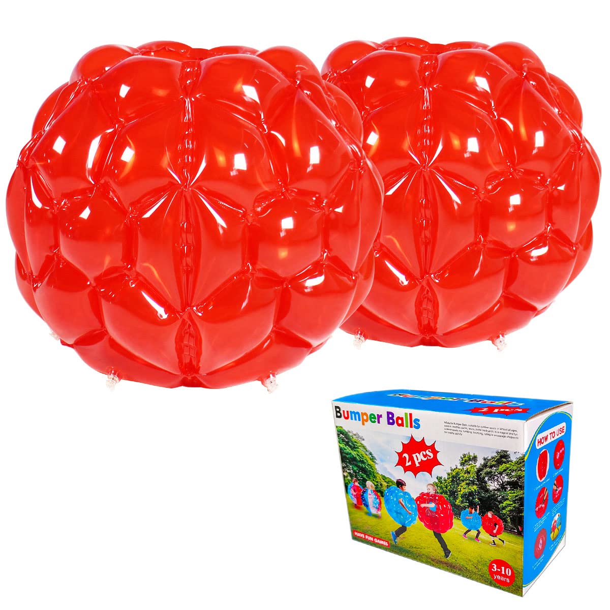 Bolas de Sumo para Niños, Juego de Bolas Buddy Bounce Sumo, - Imagen 9
