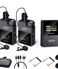 Sistema de Micrófono Inalámbrico Comica BoomX-D2 para