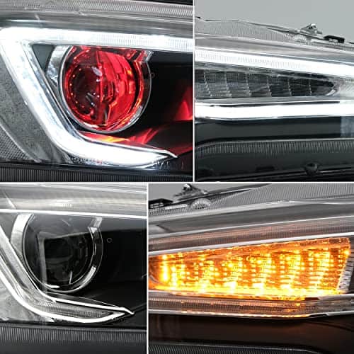 Faros Delanteros VLAND para Mitsubishi Lancer & EVO X - Imagen 5