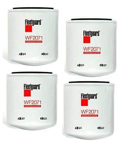 Filtro de agua WF2071 Fleetguard, Spin On (Paquete de 4)