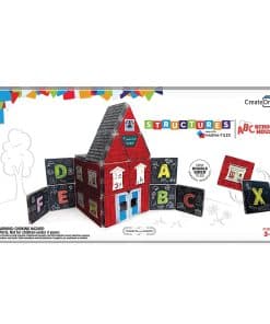 Juego de construcción de azulejos magnéticos CreateOn