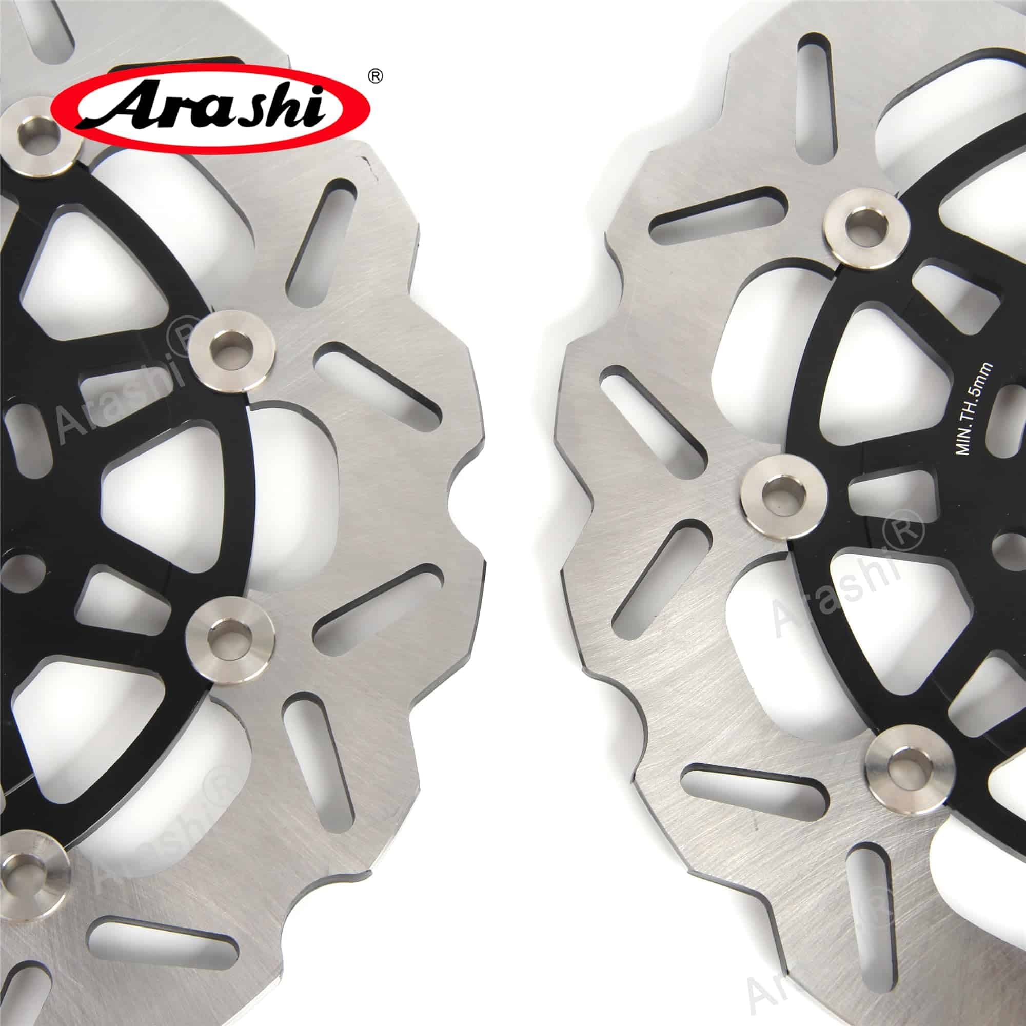 Discos de freno Arashi delanteros y traseros para Kawasaki - Imagen 7