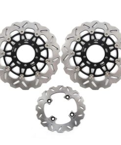 Discos de freno Arashi delanteros y traseros para Kawasaki