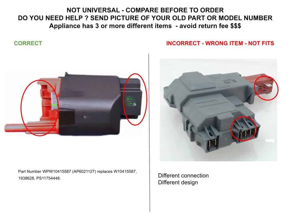 Sensor de nivel de agua para lavadora de carga frontal GLOB - Imagen 8