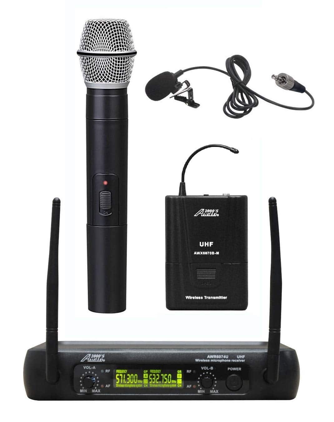 Sistema de Micrófono Inalámbrico Audio 2000S XLR con - Imagen 5