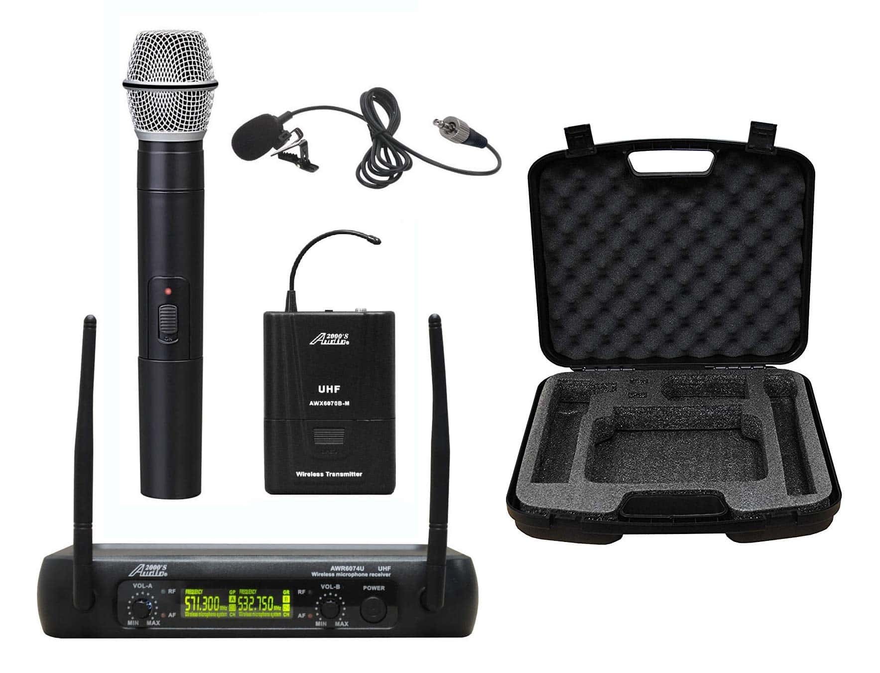 Sistema de Micrófono Inalámbrico Audio 2000S XLR con