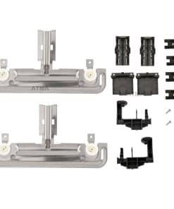 Kit de Ajustador de Rejilla Superior de Lavavajillas de
