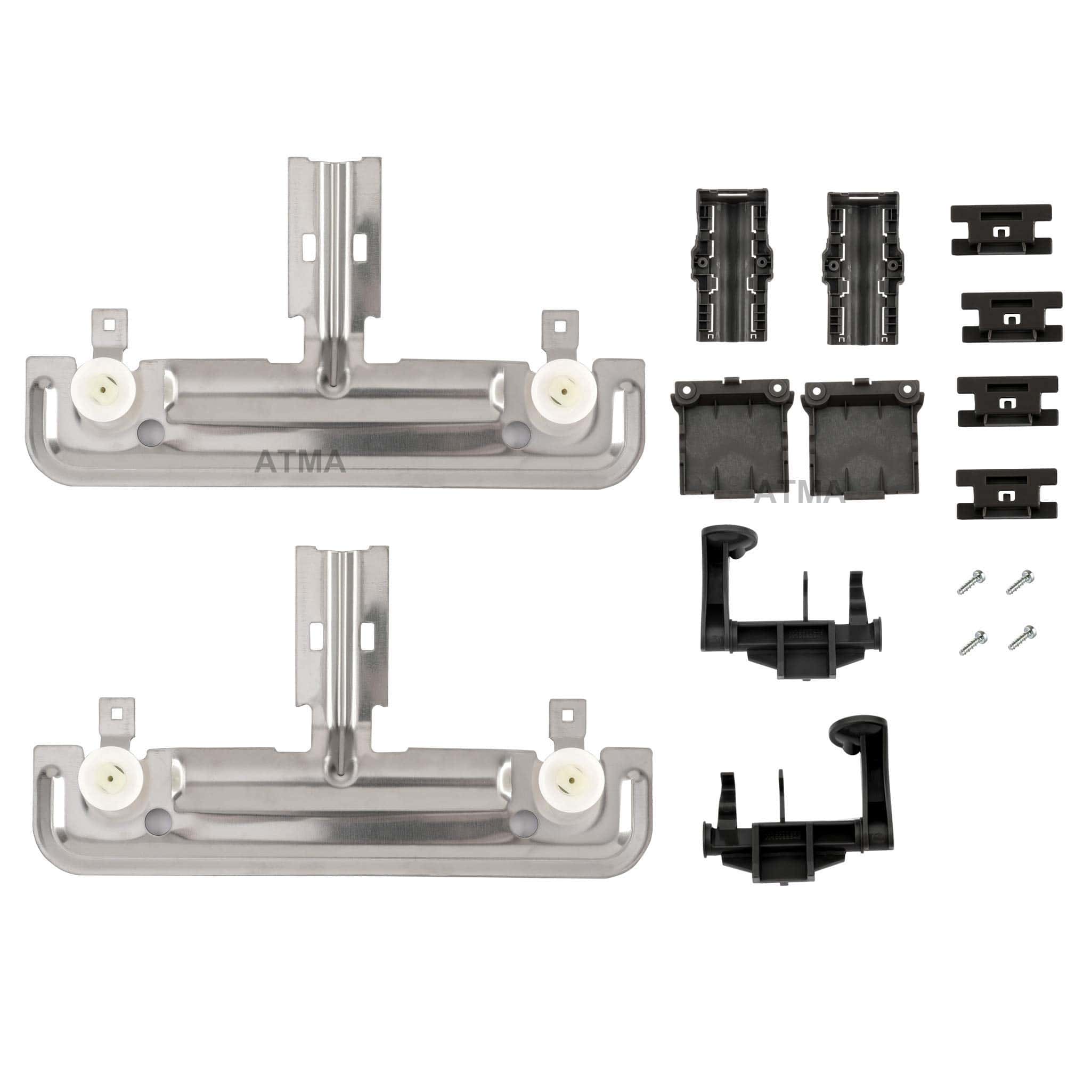 Kit de Ajustador de Rejilla Superior de Lavavajillas de