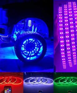 Hundalights 17.5'' Luces de Anillo de Rueda de Cambio de