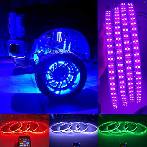 Hundalights 17.5'' Luces de Anillo de Rueda de Cambio de