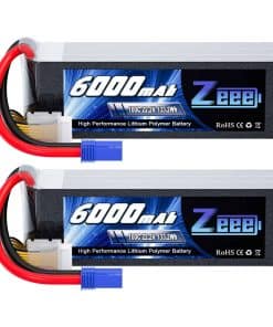 Batería Lipo Zeee 6S 6000mAh 22.2V 100C con Conector EC5