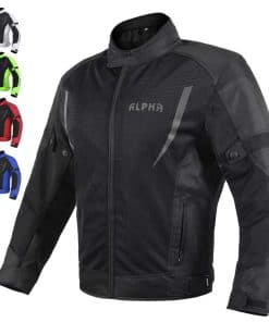 CHAQUETA DE MALLA DE ALTA VISIBILIDAD PARA -Negro