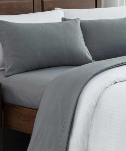 Juego de sábanas de franela Softan para cama Queen de 4