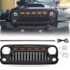 Rejilla Haitzu para Accesorios Jeep Wrangler JK 2007-2018,
