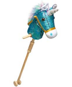 Caballo de Palo Unicornio con Lentejuelas de HollyHOME,
