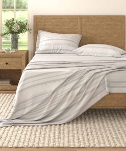 Juego de sábanas de franela pesada tamaño Queen - 100%