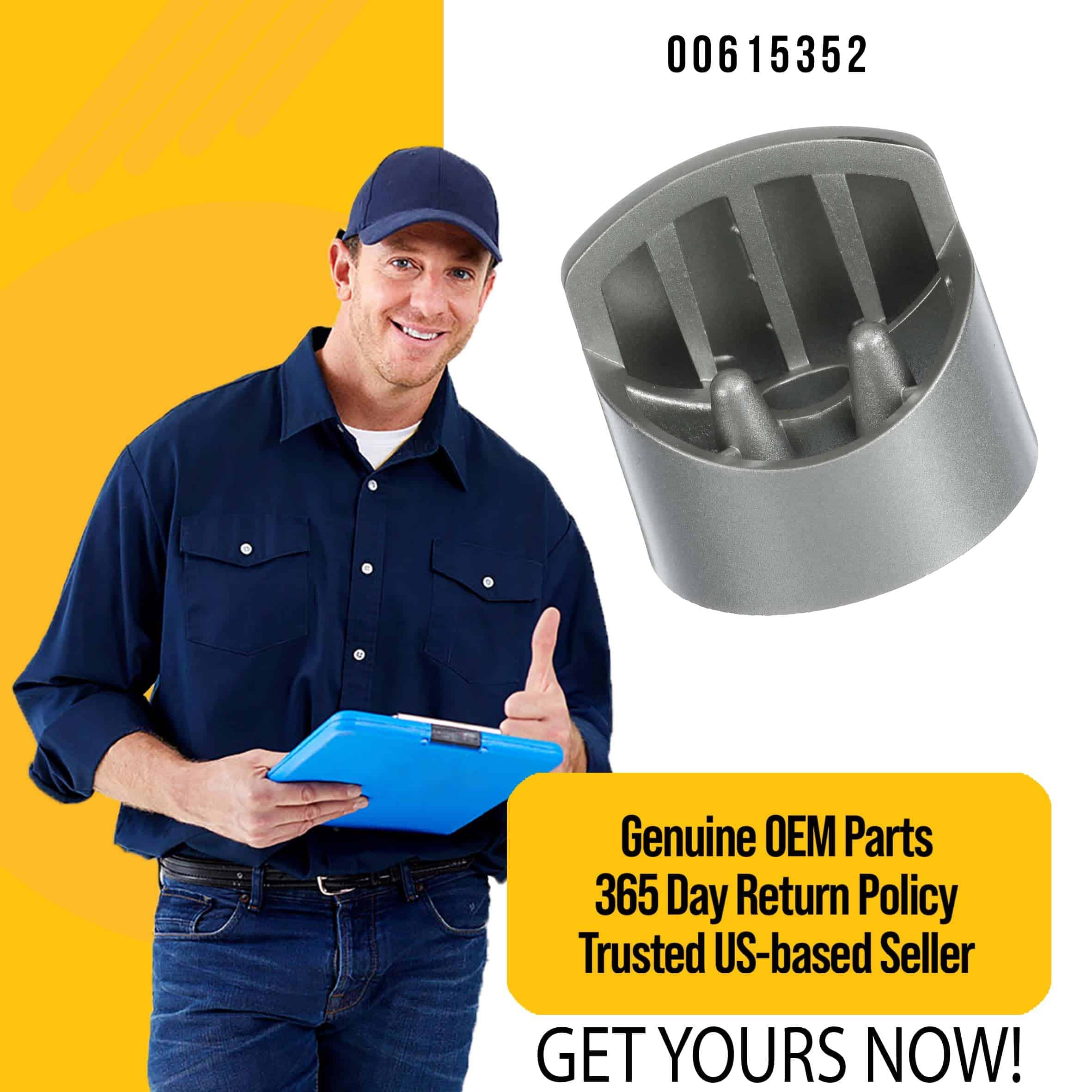 00615352 Tapón de Extremo de Mango para Lavavajillas - - Imagen 7