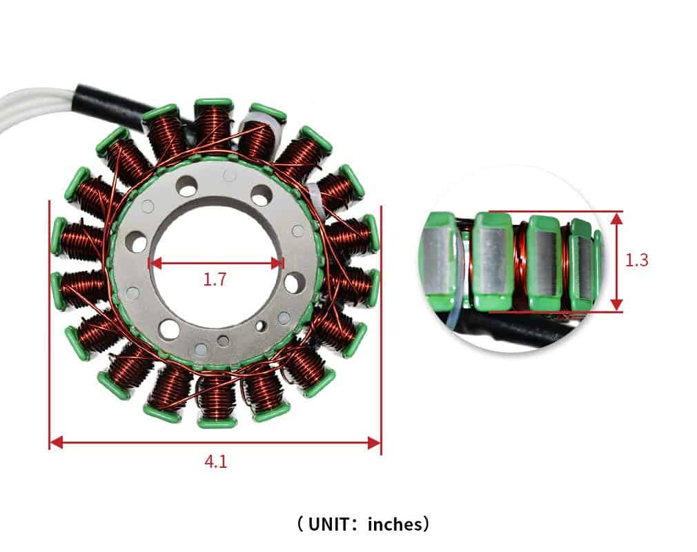 HOCEAN-Max Stator compatible con Yamaha YZF R6 / Edición - Imagen 3