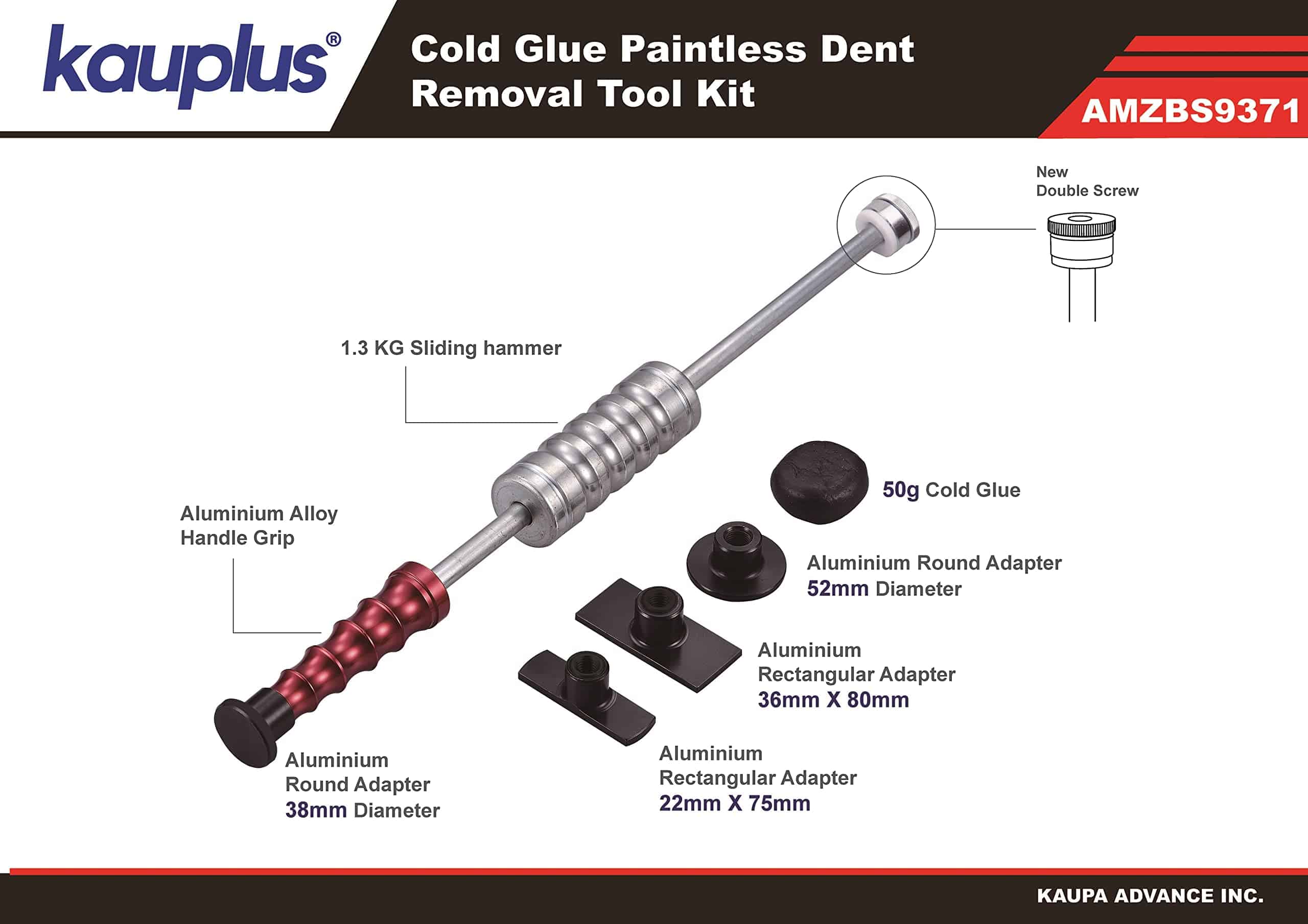 Kit de eliminación de abolladuras con adhesivo en frío - Imagen 3