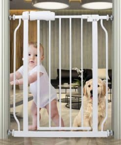 HOOOEN Puerta Estrecha Pequeña para Bebés para Escaleras