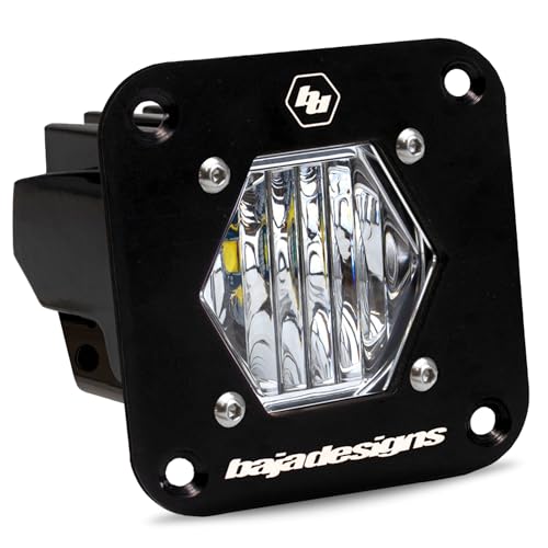 Baja Designs 38-0015 - Luces LED cuadradas ámbar S1 Series