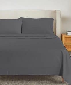 Juego de sábanas de 4 piezas Premium de algodón Short