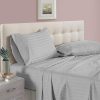 Juego de sábanas de 4 piezas de algodón completo Premium,