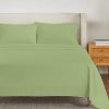 Juego de sábanas premium de 4 piezas de -Sage Solid