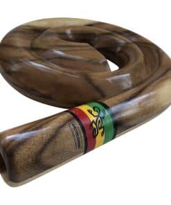 Didgeridoo de Espiral de Madera Dura de World Percussion