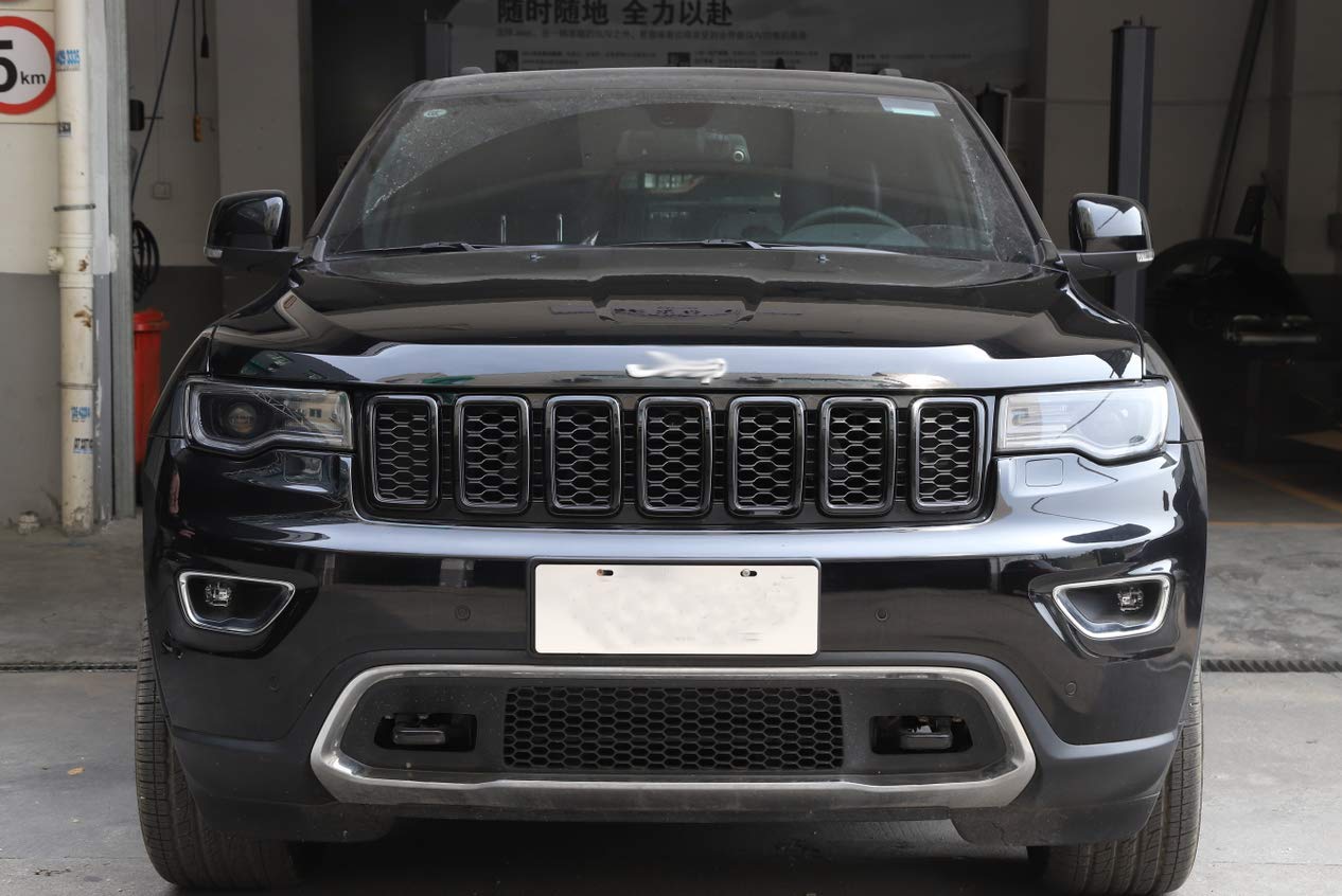 Insertos de rejilla delantera NO7RUBAN para Jeep Grand - Imagen 6