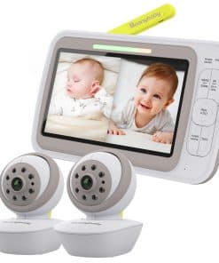 Monitor de bebé Moonybaby 5" HD A.N.R. (Auto Noise Reduce)