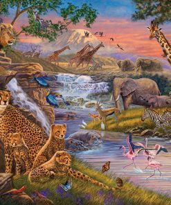 Rompecabezas Ravensburger Animal Kingdom de 3000 piezas -